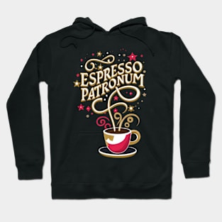 Espresso Patronum - Wizard - Coffee Hoodie